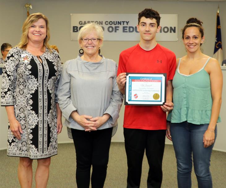 Board recognizes students for achievements